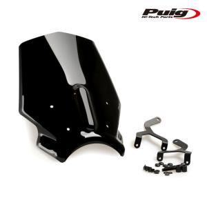 Puig（プーチ） Puig 3133N RETRO SEMI FAIRING [BLACK] HONDA CB1000R