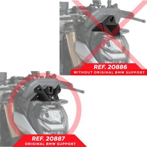 BMW S1000R 21- ツーリング スクリーン ウインドシールド ダーク