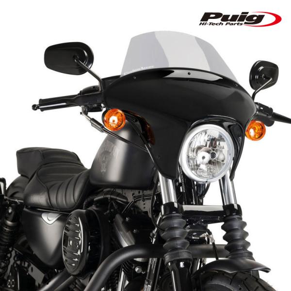 Puig 21054H BATWING SML WINDSHIELD TOURING [SMOKE]...