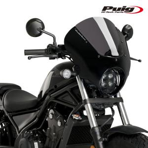 Puig 21102F SEMIFARINGS DARK NIGHT [DARK SMOKE] CMX500 REBEL (20-21)/
