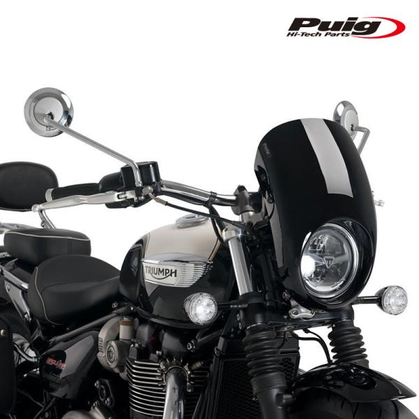 Puig 21114N SEMIFARINGS ANARCHY [BLACK] TRIUMPH BO...