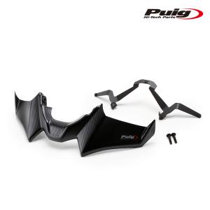 Puig 21129C NAKED FRONT SPOILER [CARBON PRINT] MT-07 (21-23) プーチ カウル サイドカバー｜rambutan