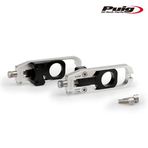 Puig 21190P CHAIN TENSIONER [SILVER] YAMAHA MT-09 ...