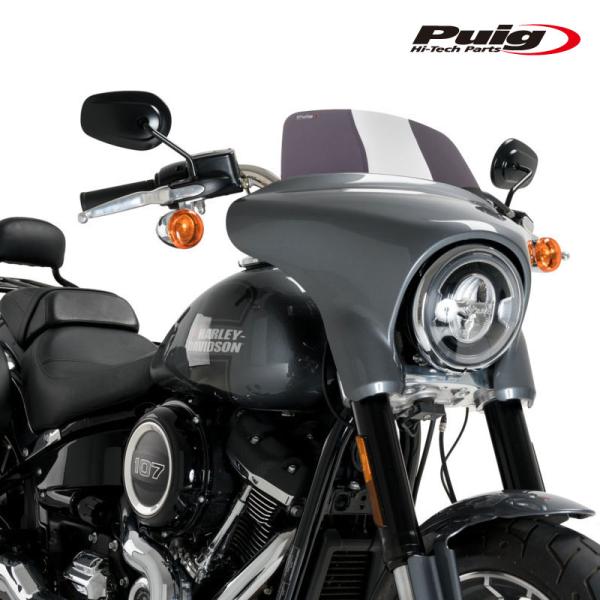 Puig 21340F HIGH ROAD SCREEN SPORT [DARK SMOKE] Ha...