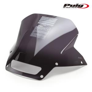 Puig 21366F HIGH ROAD SCREEN TOURING [DARK SMOKE] Harley Davidson SOFTAIL LOW RIDER ST FXLRST (22-23) プーチ スクリーン カウル｜rambutan