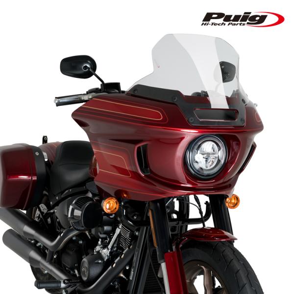 Puig 21366W HIGH ROAD SCREEN TOURING [CLEAR] Harle...