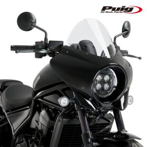 Puig（プーチ） Puig 21461F SEMIFARINGS MIRAGE TOURING Gloss Black