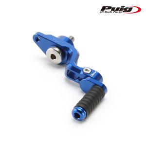 Puig 21469A ADJUSTABLE GEAR SHIFT PEDAL [BLUE] YAMAA MT-09 SP (21-23) TRACER 9 GT (21-24) TRACER 9 GT PLUS (23-24) プーチ アジャスタブルシフトペダル｜rambutan