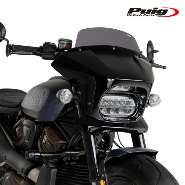 Puig 21581F SEMIFARINGS FURY SPORT[DARK SMOKE] Har...