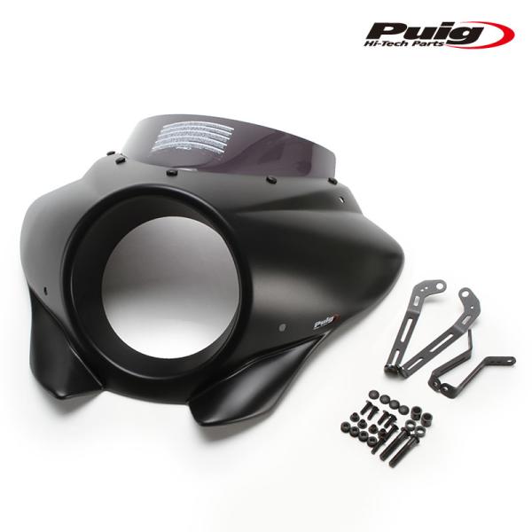 Puig 21604F SEMIFARINGS MIRAGE SPORT Matt Black [D...