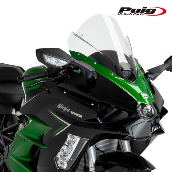 Puig 21714W Z-RACING SCREEN [CLEAR] Kawasaki Ninja...
