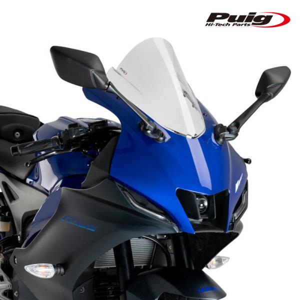 Puig 21715W Z-RACING SCREEN [CLEAR] YAMAHA YZF-R12...