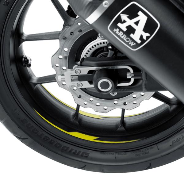 Puig 21833G RIM STRIPS PERFORMANC [YELLOW] 汎用 プーチ ...