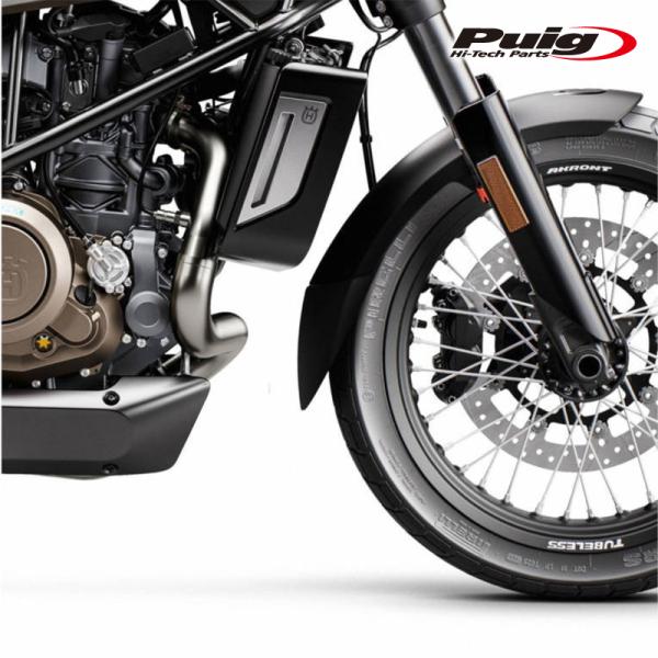Puig 21852N FRONT FENDER EXTENSION [BLACK] HUSQVAR...