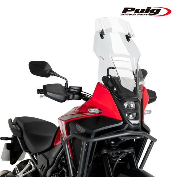 Puig 22022W TOURING WINDSHIELD WITH VISOR [CLEAR] ...