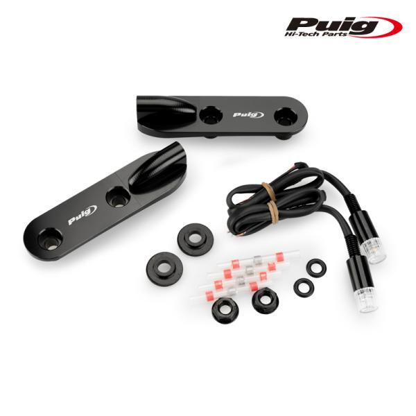 Puig 22044N REARVIEW MIRRORS CAPS WITH TURN LIGHTS...