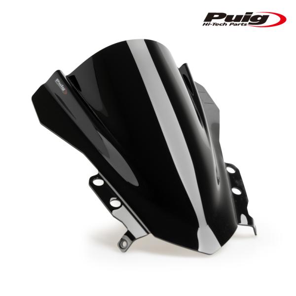 Puig 22084N Z-RACING SCREEN [BLACK] TRIUMPH DAYTON...