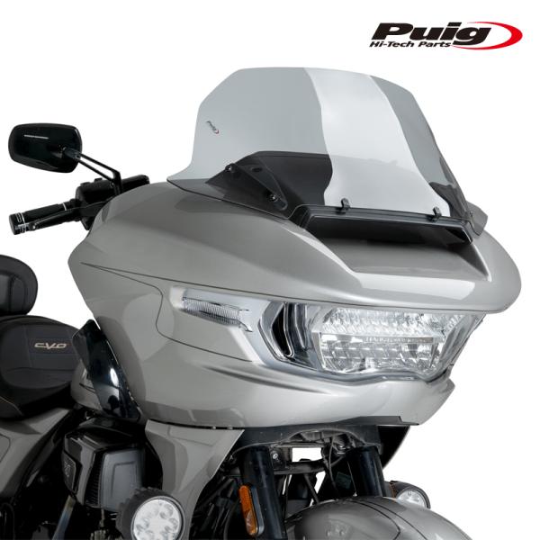 Puig 22108H HIGH-ROAD SPORT TOURING [SMOKE] HARLEY...