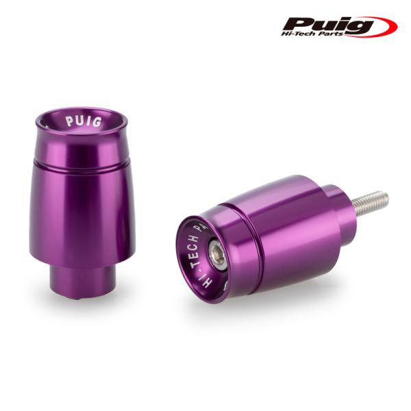 Puig 22127L BAR ENDS SPORT MODEL [PURPLE] HONDA XL...
