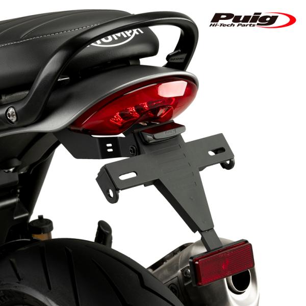 Puig 22128N FENDERLESS KIT [BLACK] TRIUMPH SCRAMBL...