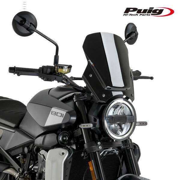 Puig 22189N NEW GENERATION SPORT [BLACK] HUSQVARNA...