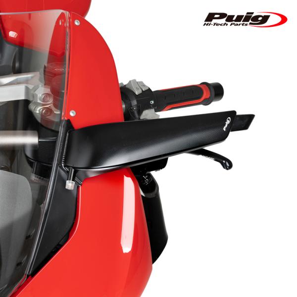 Puig 22297N REARVIEW MIRROR AILERON/L [BLACK] DUCA...