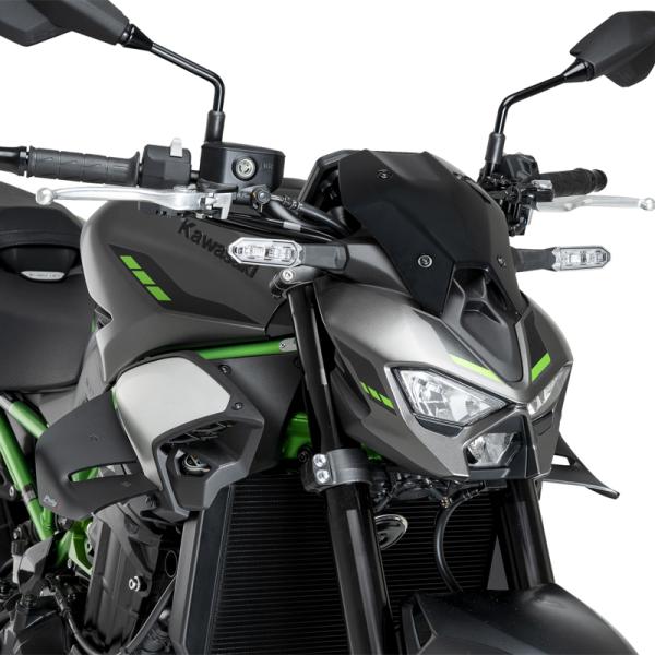 Puig 22445J SPOILERS D12 [MATT BLACK] KAWASAKI Z90...