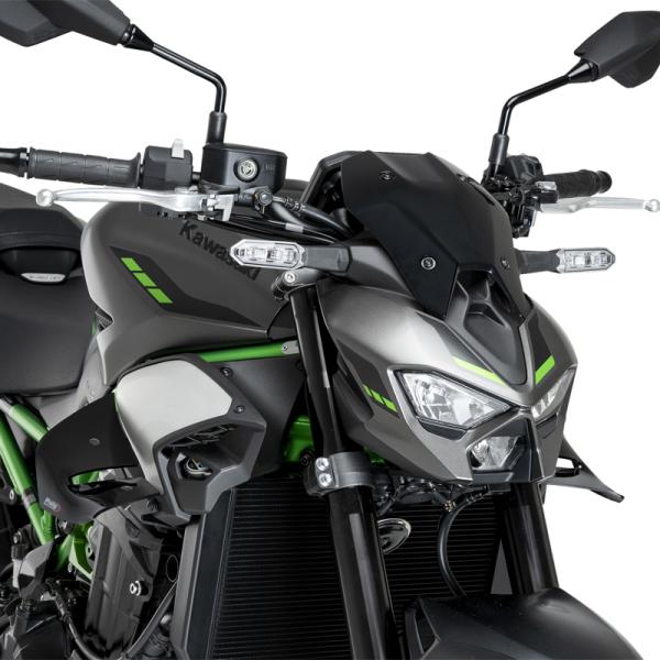 Puig 22445N SPOILERS D12 [BLACK] KAWASAKI Z900(25)...
