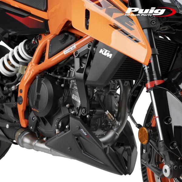 Puig 22469J ENGINE SPOILERS [MATT BLACK] KTM 390 D...