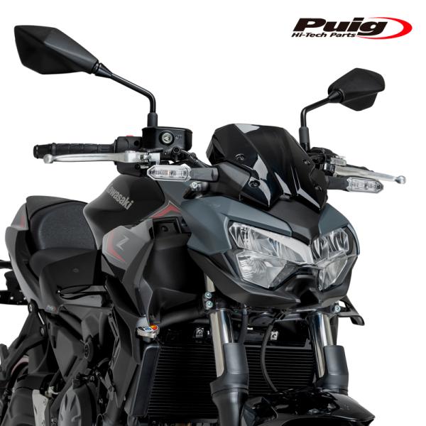 Puig 22472N SPOILERS D12 [BLACK] KAWASAKI Z650(20-...