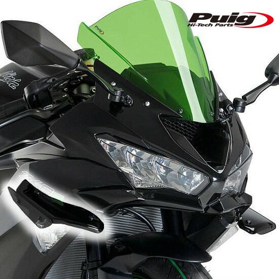 Puig 3176N SIDE SPOILER WINGLET [BLACK] Kawasaki Z...