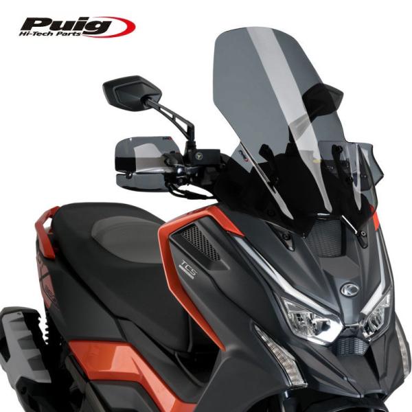 Puig 3488F HANDGUARDS MAXISCOOTER [DARK SMOKE] Kaw...
