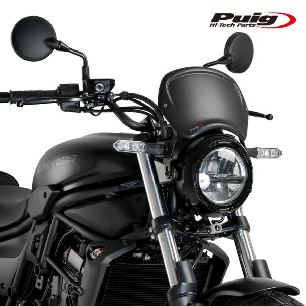 Puig 3591J  FRONT PANEL [MATT BLACK] 汎用 プーチ フロントパネ...