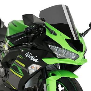 Puig(プーチ)レーシングスクリーン　ブラック　ZX-6R(ZX636G) プーチ(Puig) レーシングスクリーン スモーク ZX-6R 05-08 /10R