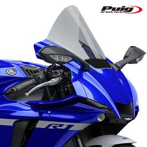 Puig プーチ　レーシングスクリーン　yzf-r1 2CR 2015 プーチ(Puig) レーシングスクリーン スモーク YZF-R1 09-14 4935H