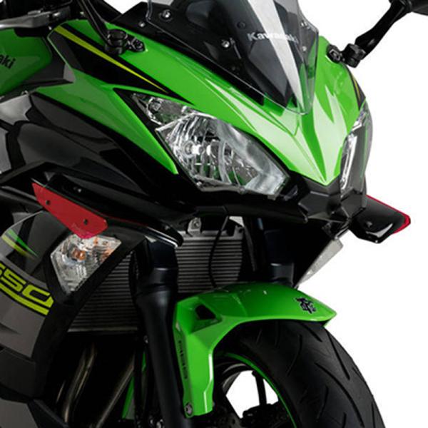 Puig 3835R SIDE SPOILER WINGLET [RED] Kawasaki Nin...
