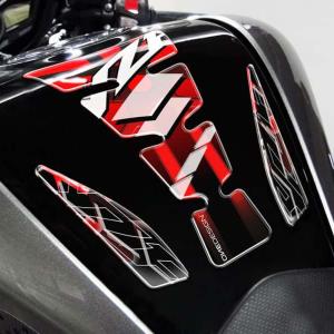 Puig 4723R TANK PADS WINGS [汎用] YZF [ RED ] プーチ タンクパッド