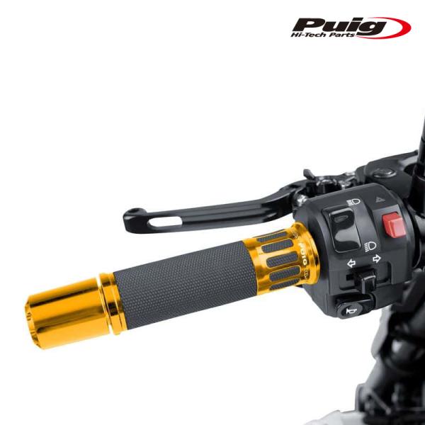 Puig 5879O HI-TECH RADIKAL GRIPS [GOLD] 119mm 汎用 プ...