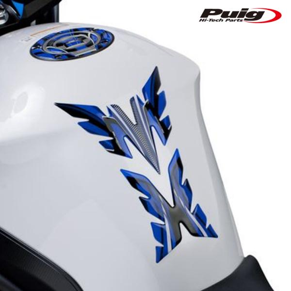 Puig 6292A TANK PADS RADIKAL [汎用] [ BLUE ] プーチ タンク...