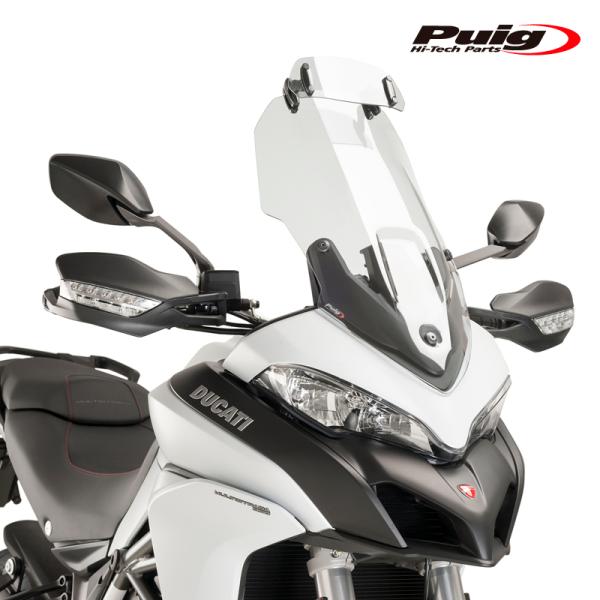 Puig 6319W MULTI-ADJUSTABLE VISOR CLIP-ON [CLEAR] ...