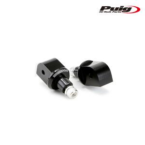 Puig 6351N ADAPTOR PASSENGER FOOTPEG Kawasaki ER-6f/ER-6n/Ninja 1000 SX ステップバーアダプター 同乗者側｜rambutan