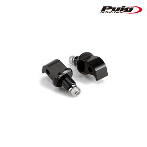 Puig 6357N ADAPTOR PASSENGER FOOTPEG HONDA/YAMAHA ステップバーアダプター 同乗者側｜rambutan