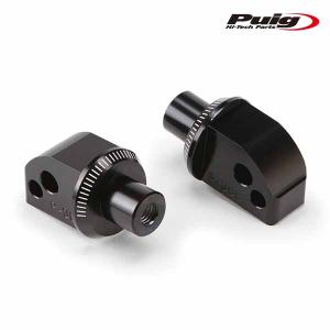 Puig 6647N ADAPTOR PASSENGER FOOTPEG BMW F800GT/F900R/F900XR プーチ ステップバー アダプター 同乗者側｜rambutan