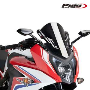 Puig 7003N RACING-SCREEN  [BLACK]  HONDA CBR650F (14-20) プーチ スクリーン カウル｜rambutan