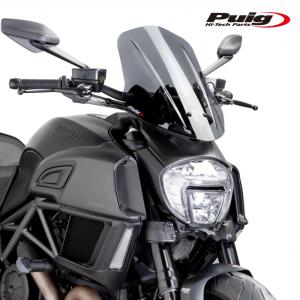 Puig 8922F NEW GENERATION RETROVISION [DARK SMOKE] DUCATI X DIAVEL