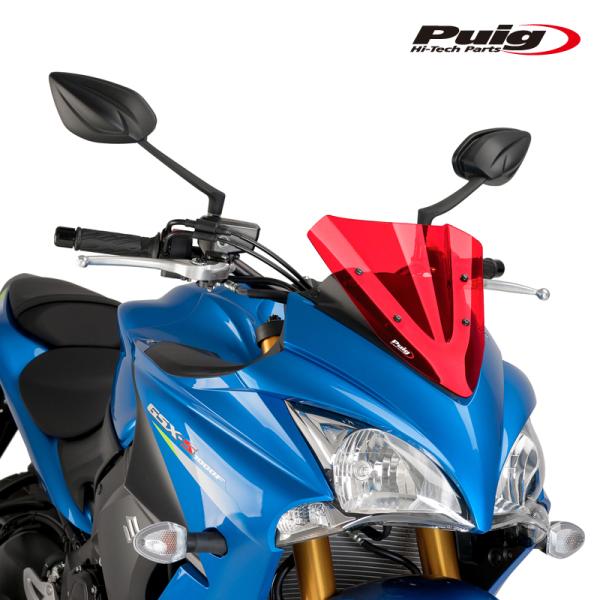 Puig 7639R RACING-SCREEN  [RED]  SUZUKI GSX-S1000F...