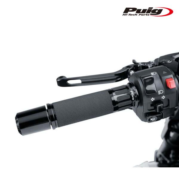 Puig 8188N RACING GRIPS [BLACK] 123mm 汎用 レーシンググリップ...