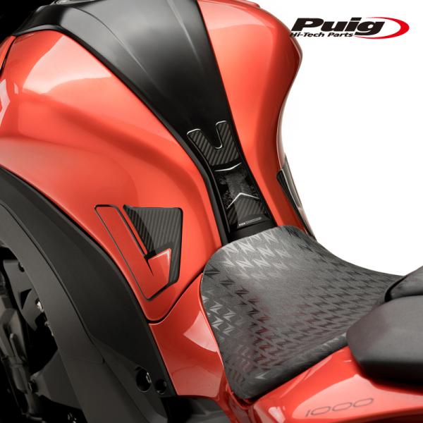 Puig 8436C SPECIFIC TANK PADS [CARBON LOOK] Kawasa...