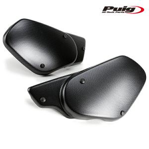 Puig 8562C SIDE COVER [CARBON PRINT] YAMAHA XSR700 (16-23) XSR700 XTRIBUTE (19-23) プーチ カウル サイドカバーパネル｜rambutan