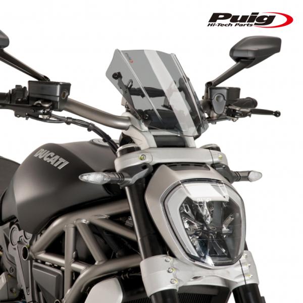 Puig 8921H NEW GENERATION ADJUSTABLE [SMOKE] DUCAT...